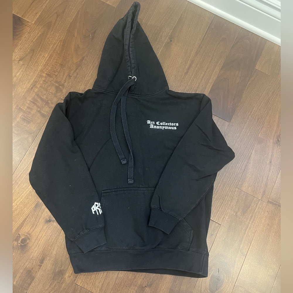 Art Collectors Anonymous Black Hoodie